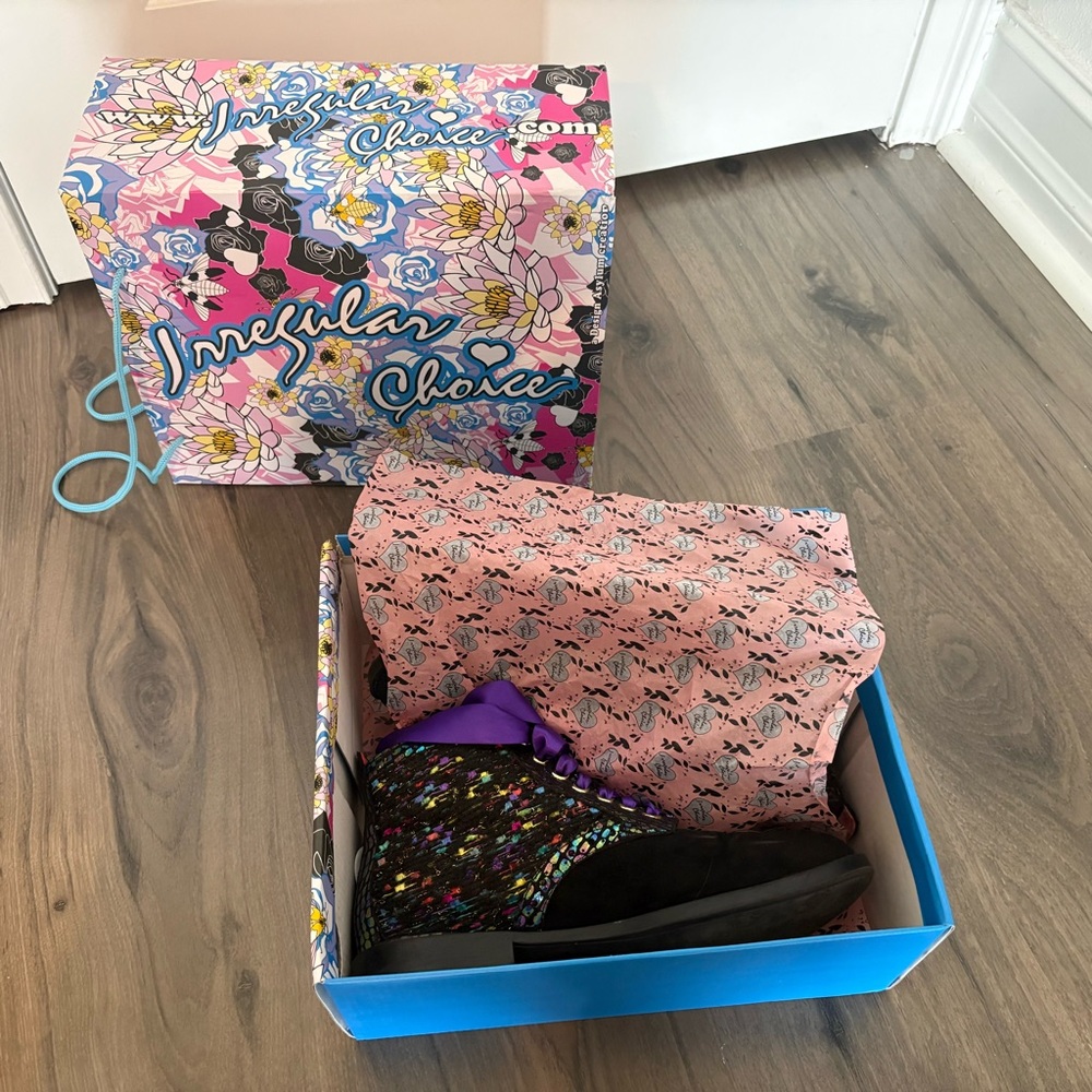 Irregular Choice Liliana Boots - Picture 2 of 12